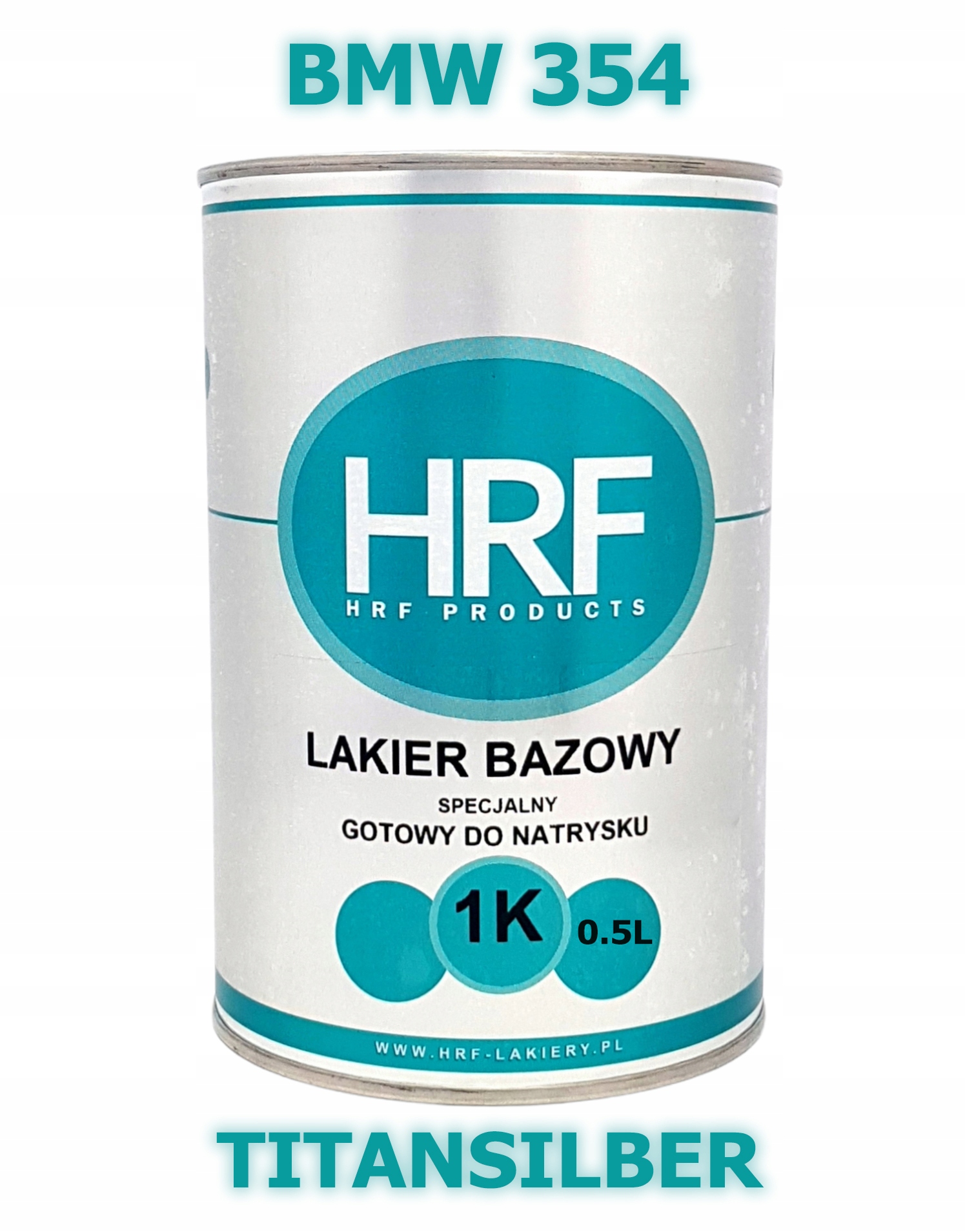 Hrf Lakier Bazowy 1K Bmw 354 0.5L Gotowy Do Natrysku Titansilber