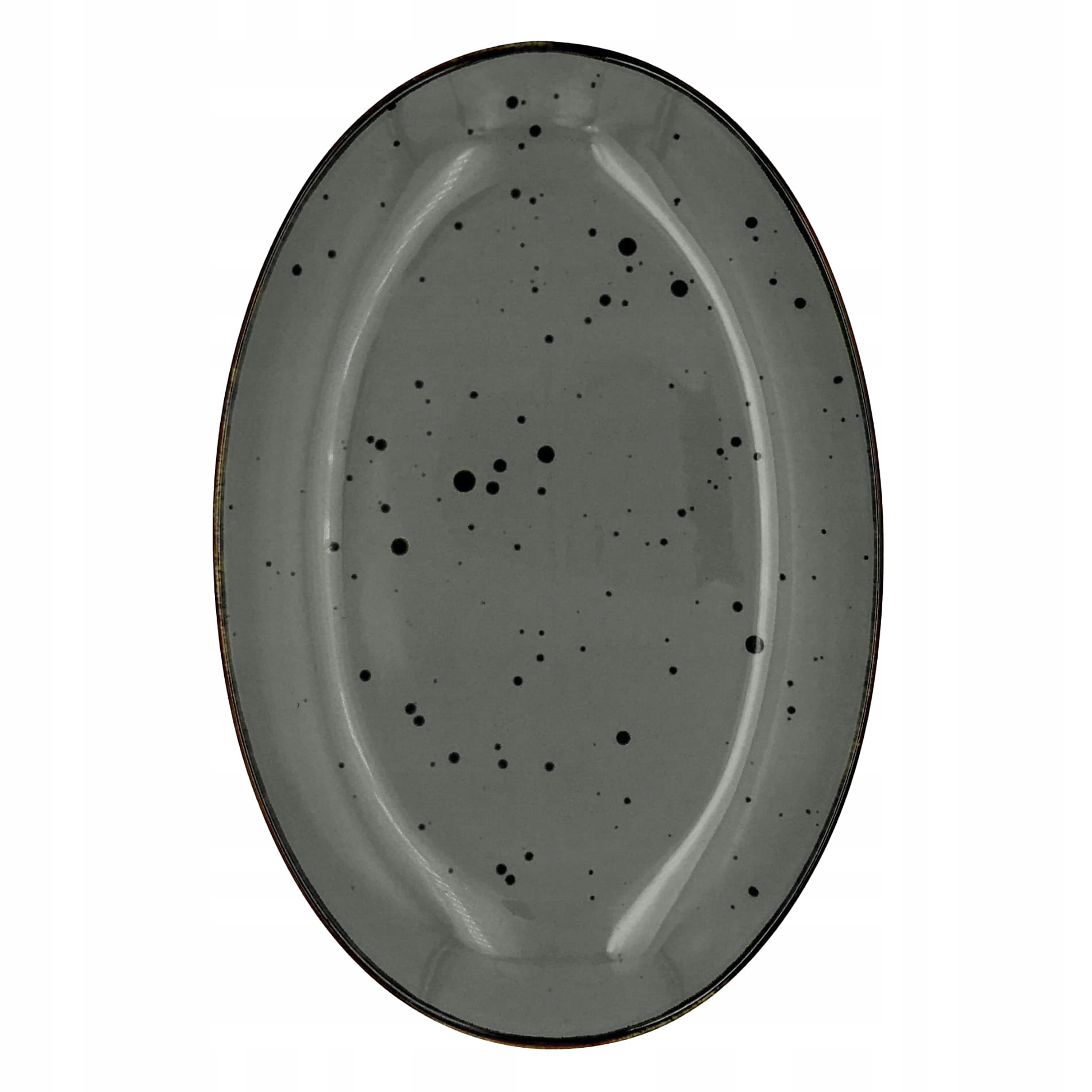 

Alumina Bogucice Cottage Graphite Półmisek owalny