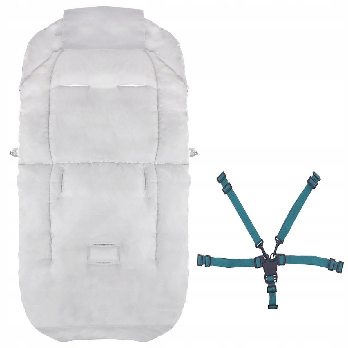 ŠILTAS MIEGMAIŠIS VEŽIMĖLIUI, GONDOLAI, ROGUČĖMS SU KAILIU PREMIUM MIEGMAIŠIS 4 viename 90 cm Miegmaišio tipas