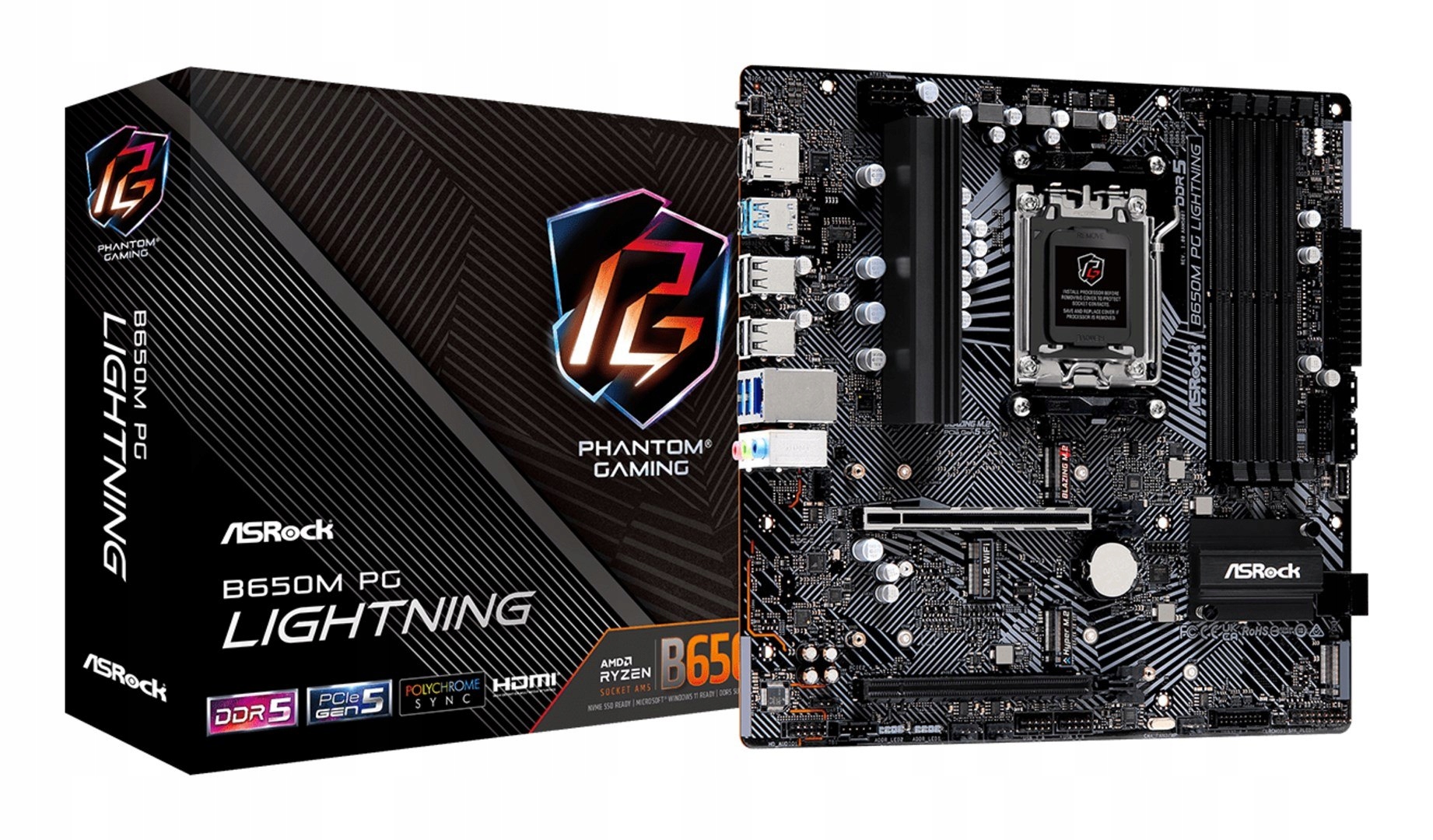 Základní deska Asrock B650M Pg Lightning