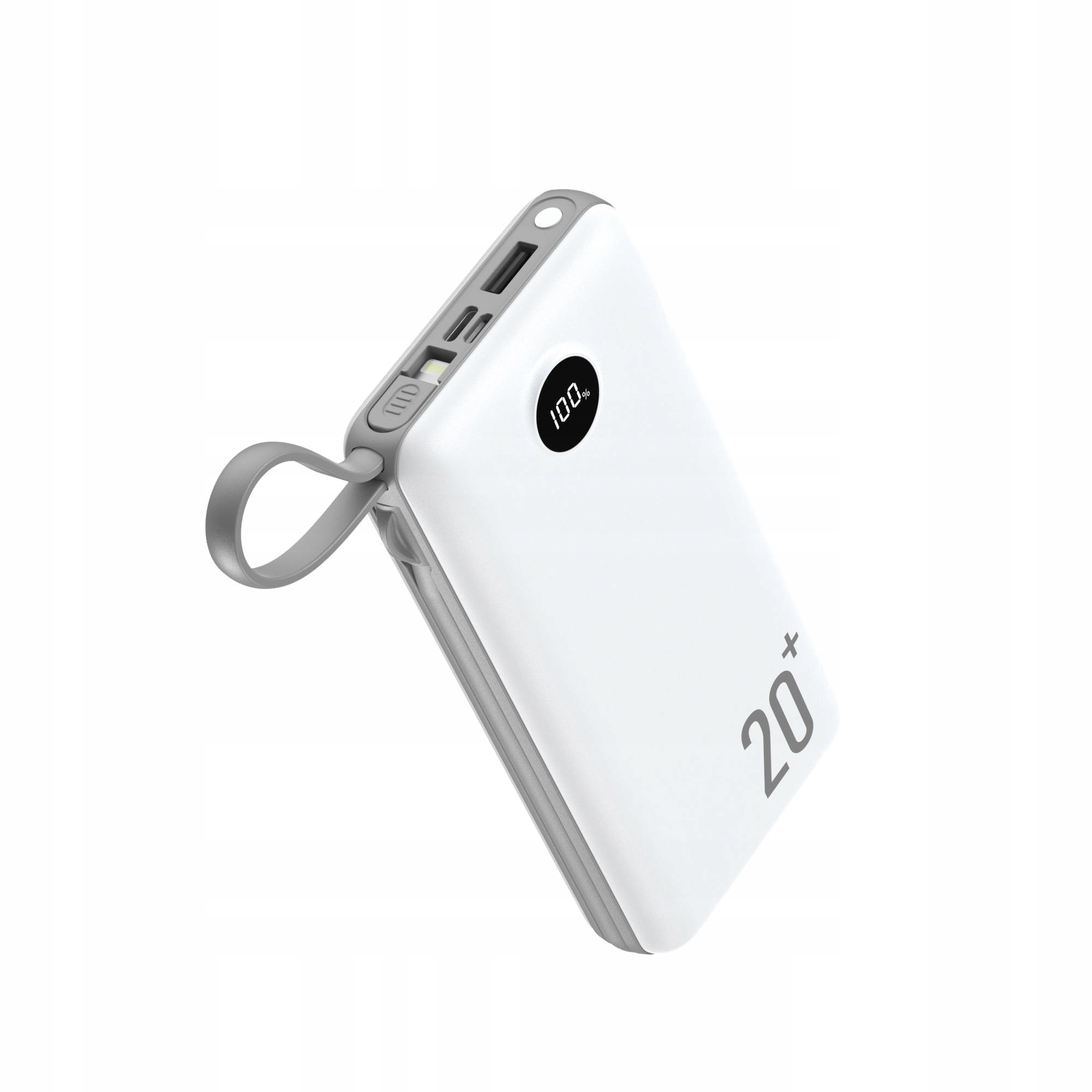 POWER BANK 20000mAh USB USB-C QC 3.0 AKUMULATOREK Marka Extremestyle