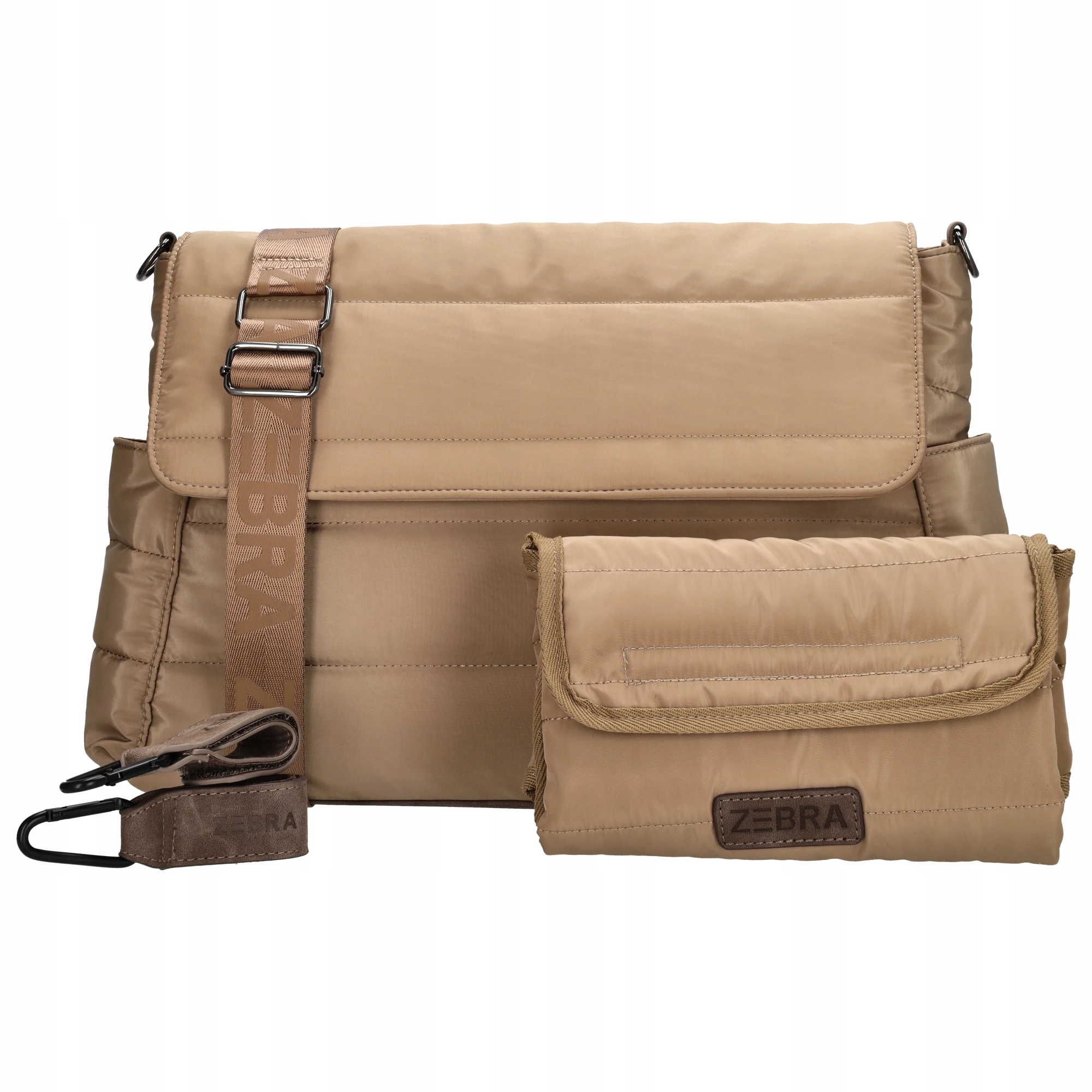 Přebalovací taška Zebra Elske 18 L taupe