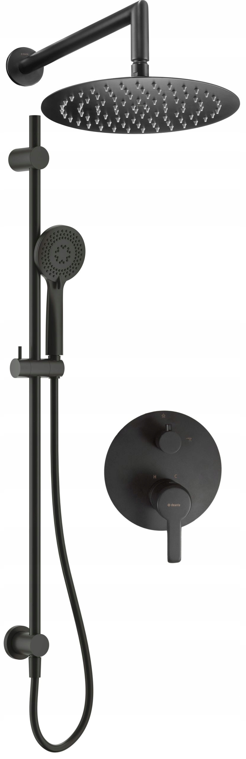 Deante Podomietkový sprchový set s tyčou Nac N6QP
