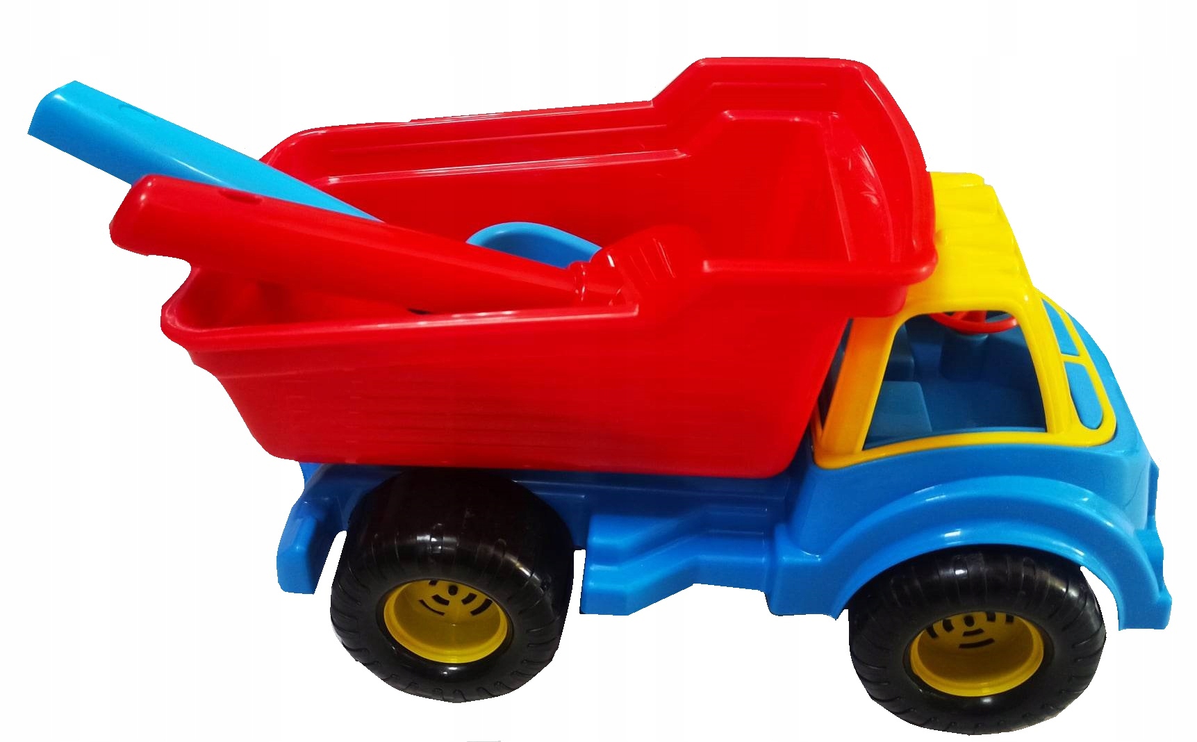 AUTO WYWROTKA SAMOCHÓD DO PIASKU + GRABKI ŁOPATKA