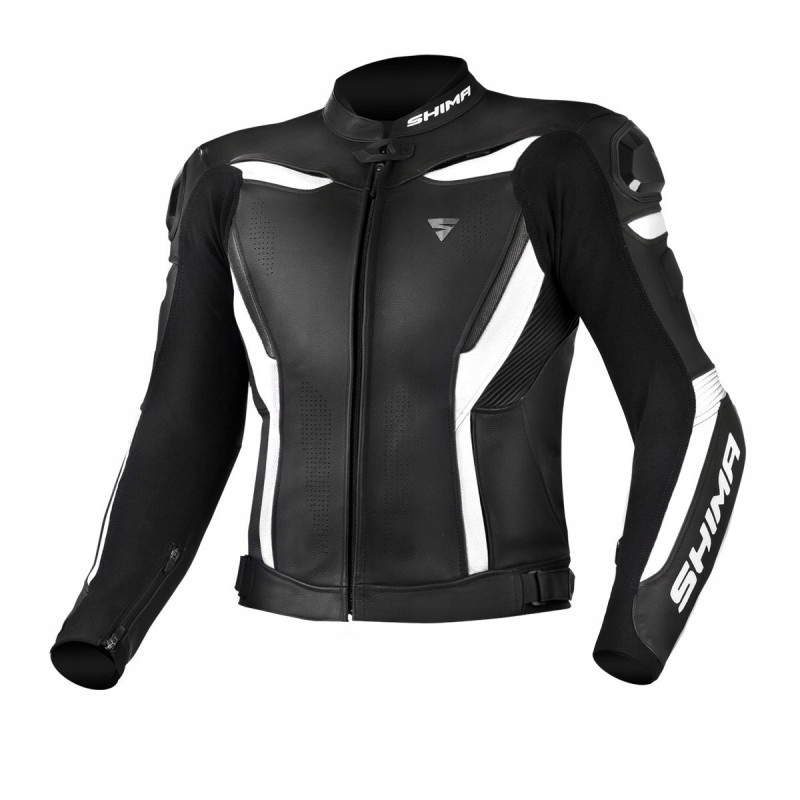 Motocyklová bunda Shima Chase White 52