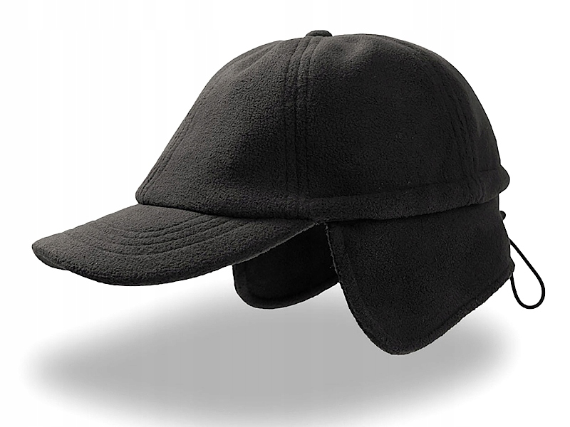 

Czapka Zimowa Polarowa Z Daszkiem Na Uszy Uszanka