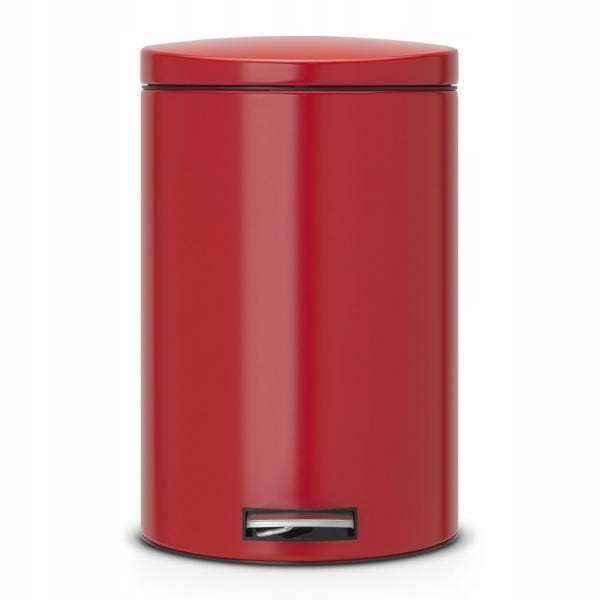 

Kosz pedałowy Silent 20L czerwony - Brabantia