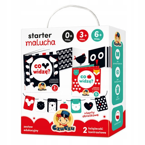 

Starter Malucha Zestaw Edukacyjny 0+ 3+ 6+ Czuczu
