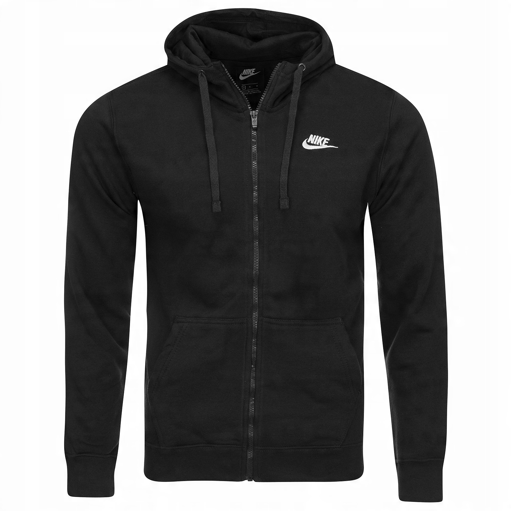 

Nike czarna bluza męska z kapturem bawełna S
