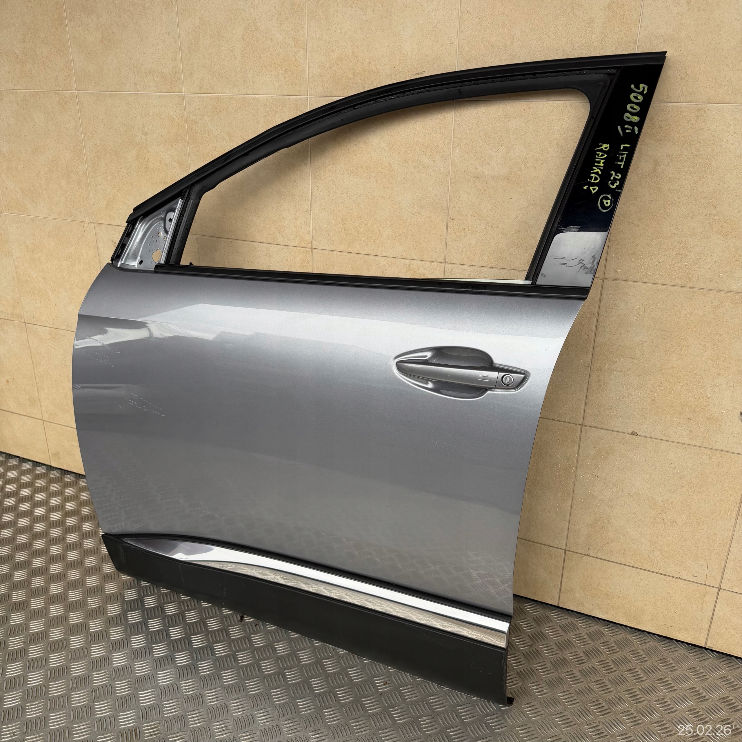 door complete front left PEUGEOT 5008 II LIFT 2023 ROK