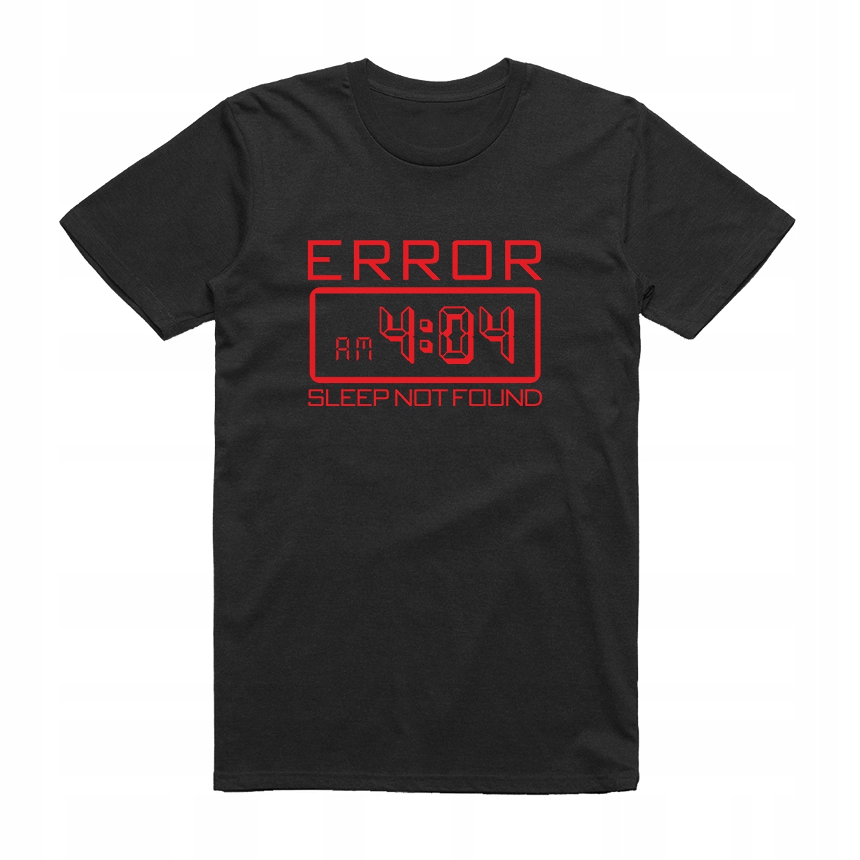 

L Koszulka T-shirt Sen Error Śmieszna