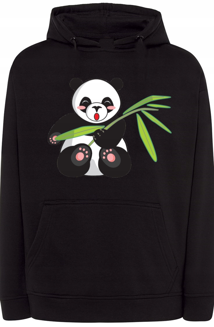 Panda Pánská módní Mikina S Kapucí vel. S