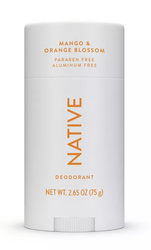 Native Mango & Orange Blossom 75 g – tuhý deodorant pro ženy