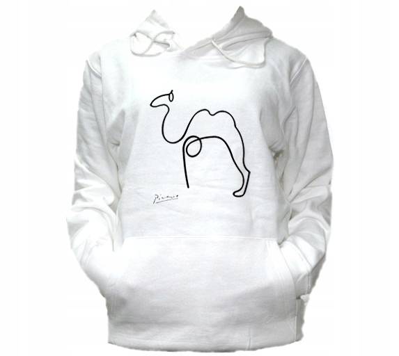 

XL Bluza Kaptur Męska Picasso Sztuka Wielbłąd
