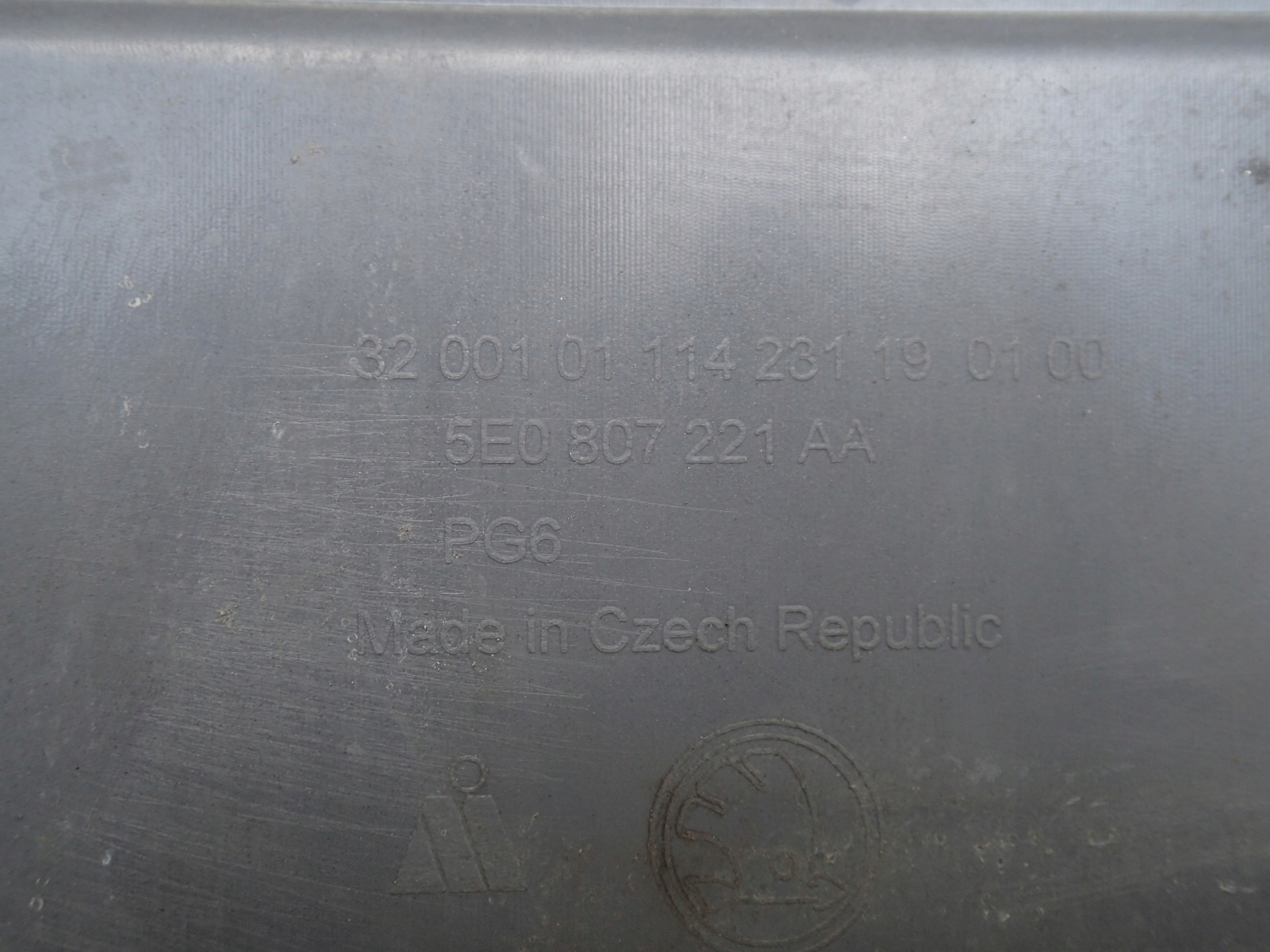bumper front front SKODA OCTAVIA III RS 5E LIFT