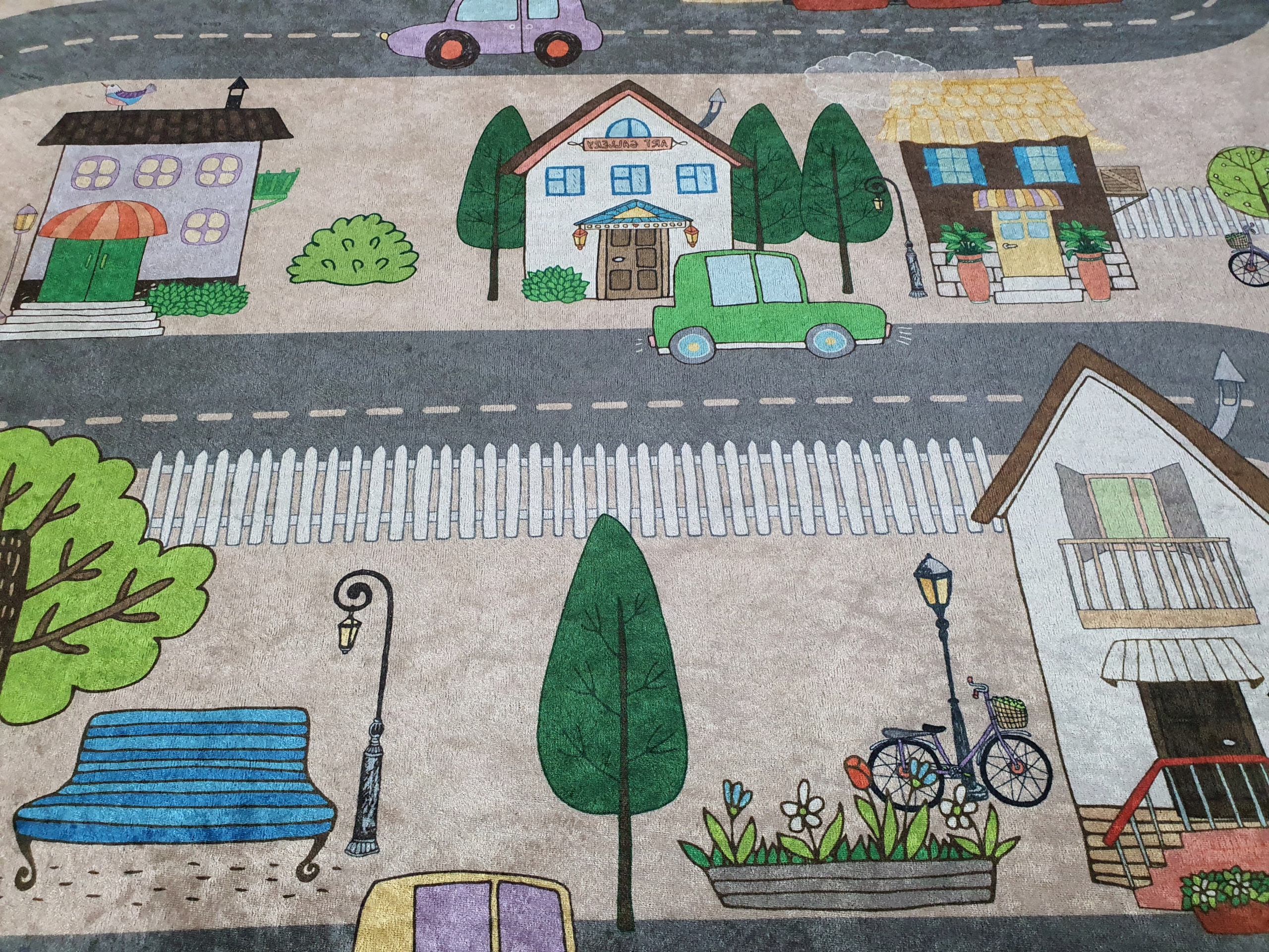 Dywan DIGITAL EMMA MIASTO ulice drogi auta 160x230 Marka dywanypers