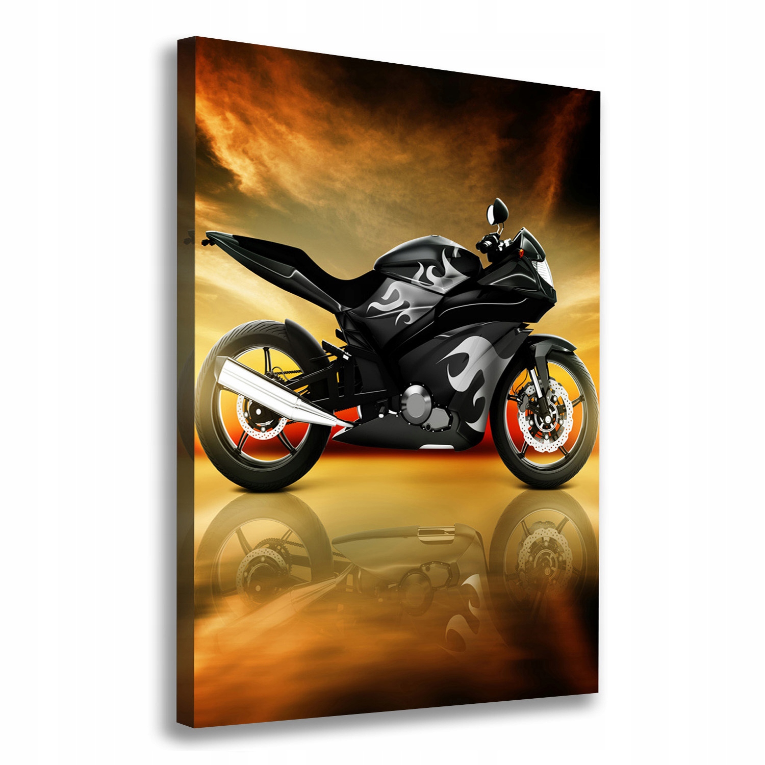 

Foto obraz na płótnie do salonu Motocykl 70x100 cm