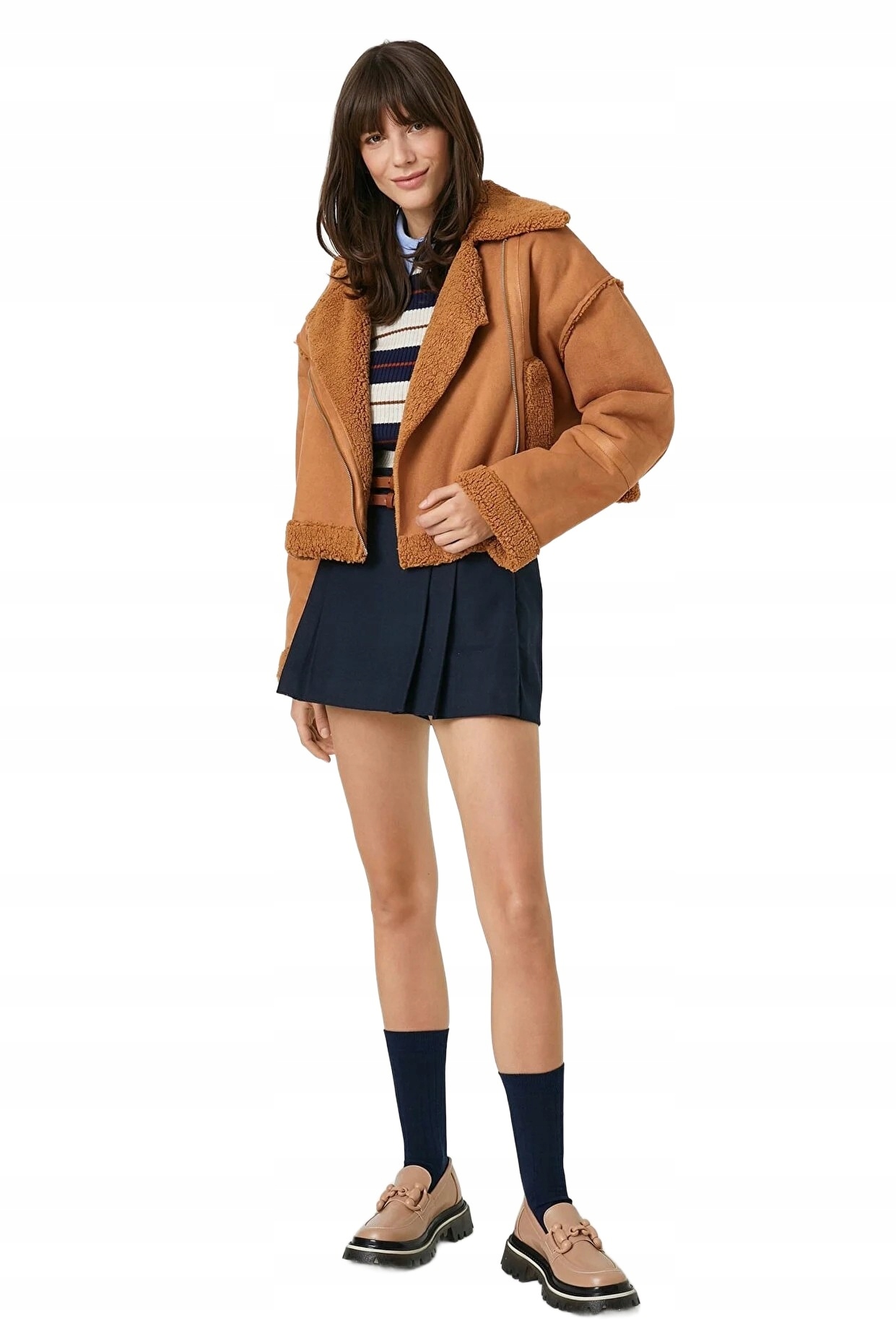 Koton Pánská Ramoneská Bunda S Zateplením A Volánkem, Velikost 5DA