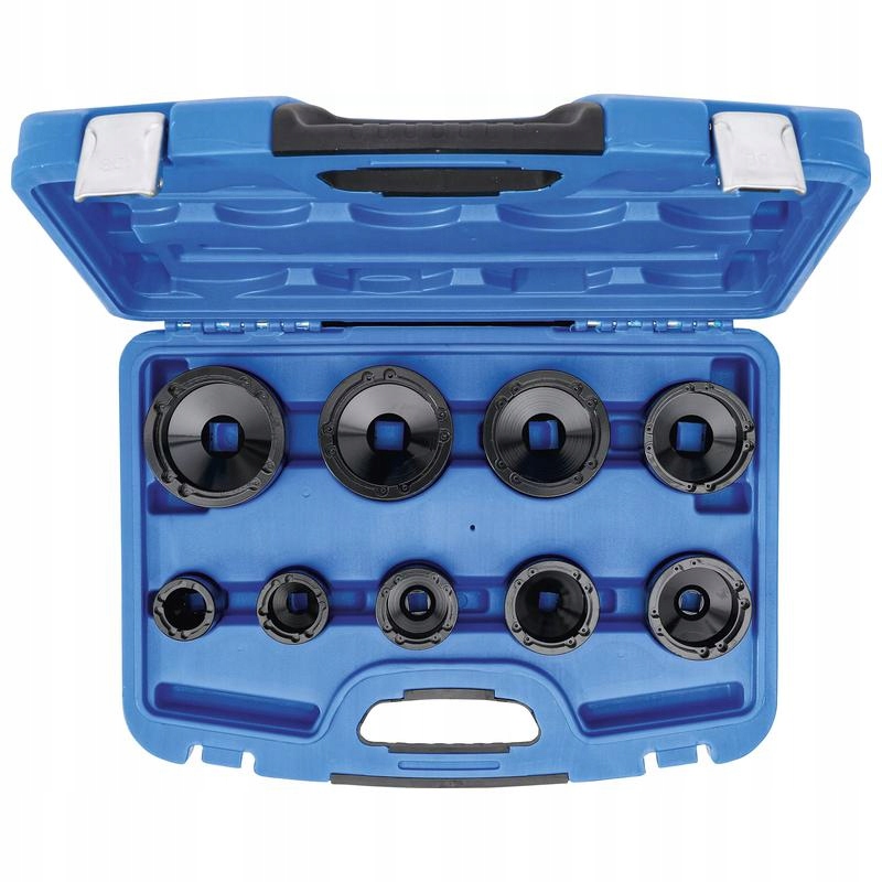 Sada kľúčov na drážkové matice vnútorné zuby KM4-KM12 9 ks Bgs 8327