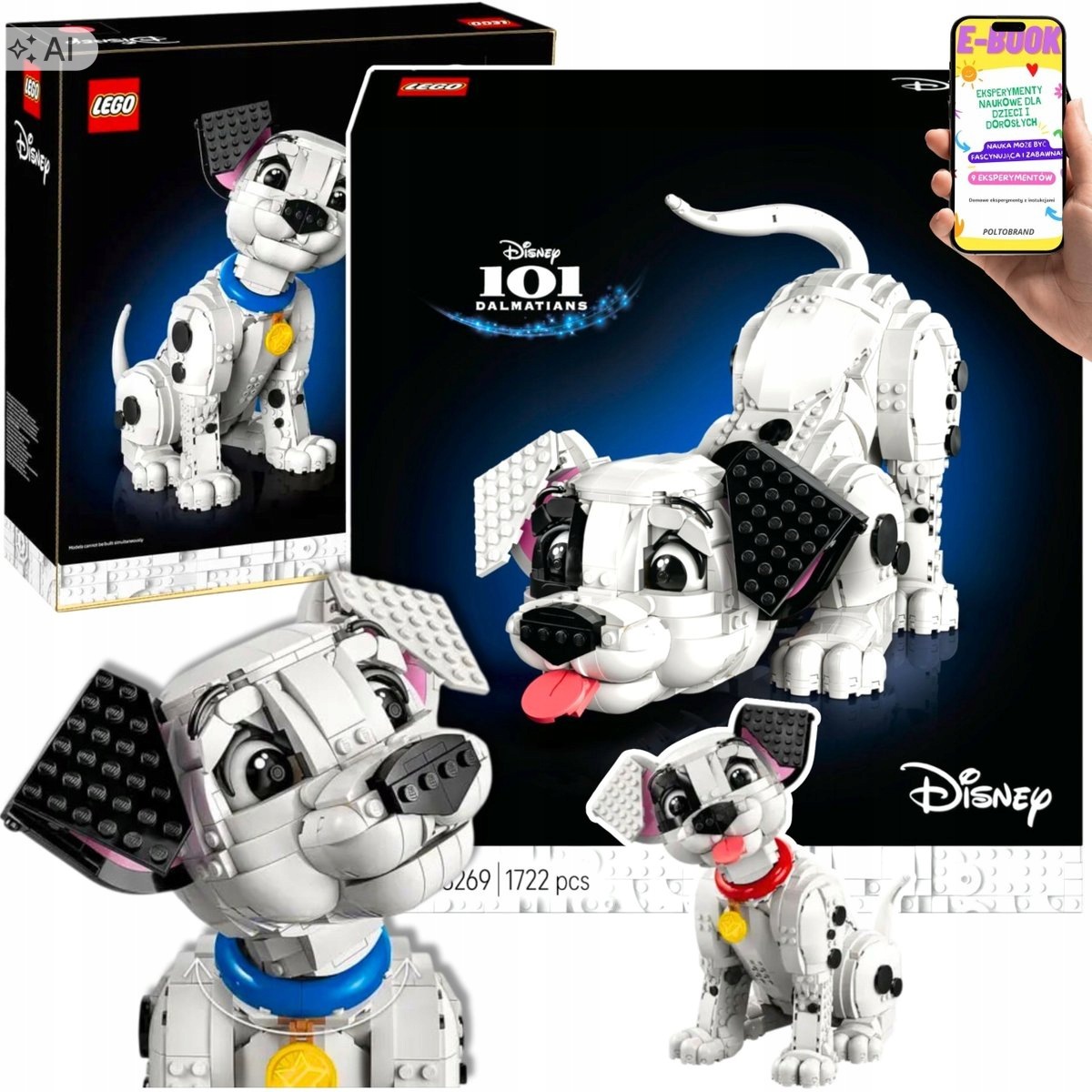 Lego Klocki Disney Dalmatyńczyków Dla Dorosłych Ebook