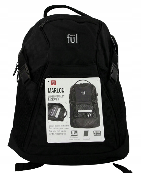 Pánský dámský Batoh Ful Marlon Satchel Brand Celebrity Notebook Tablet