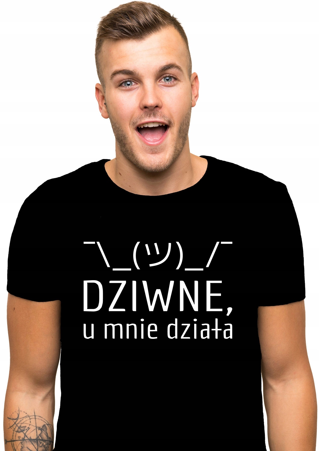 

koszulka Dziwne U Mnie Działa Informatyka prezent