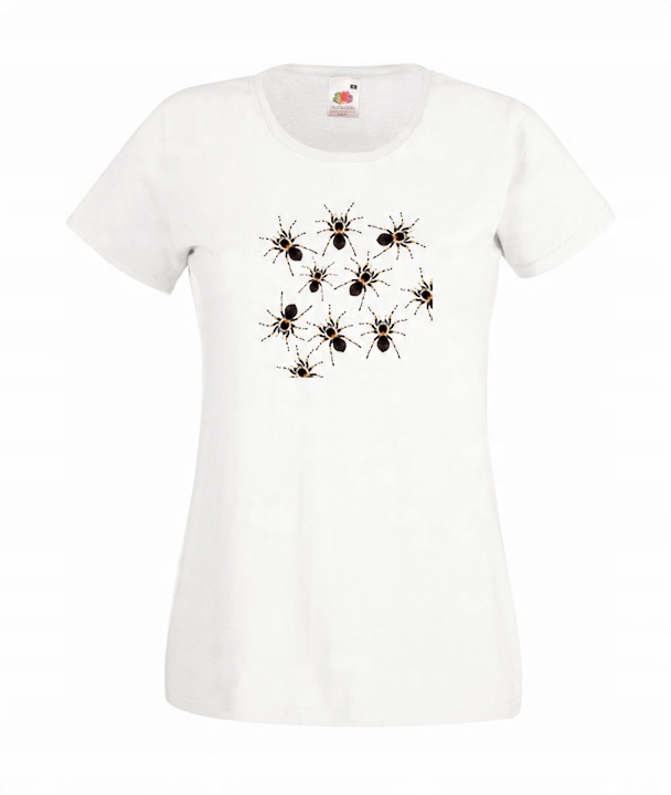 

S Koszulka Damska Tarantula Pająk Spider Wzory
