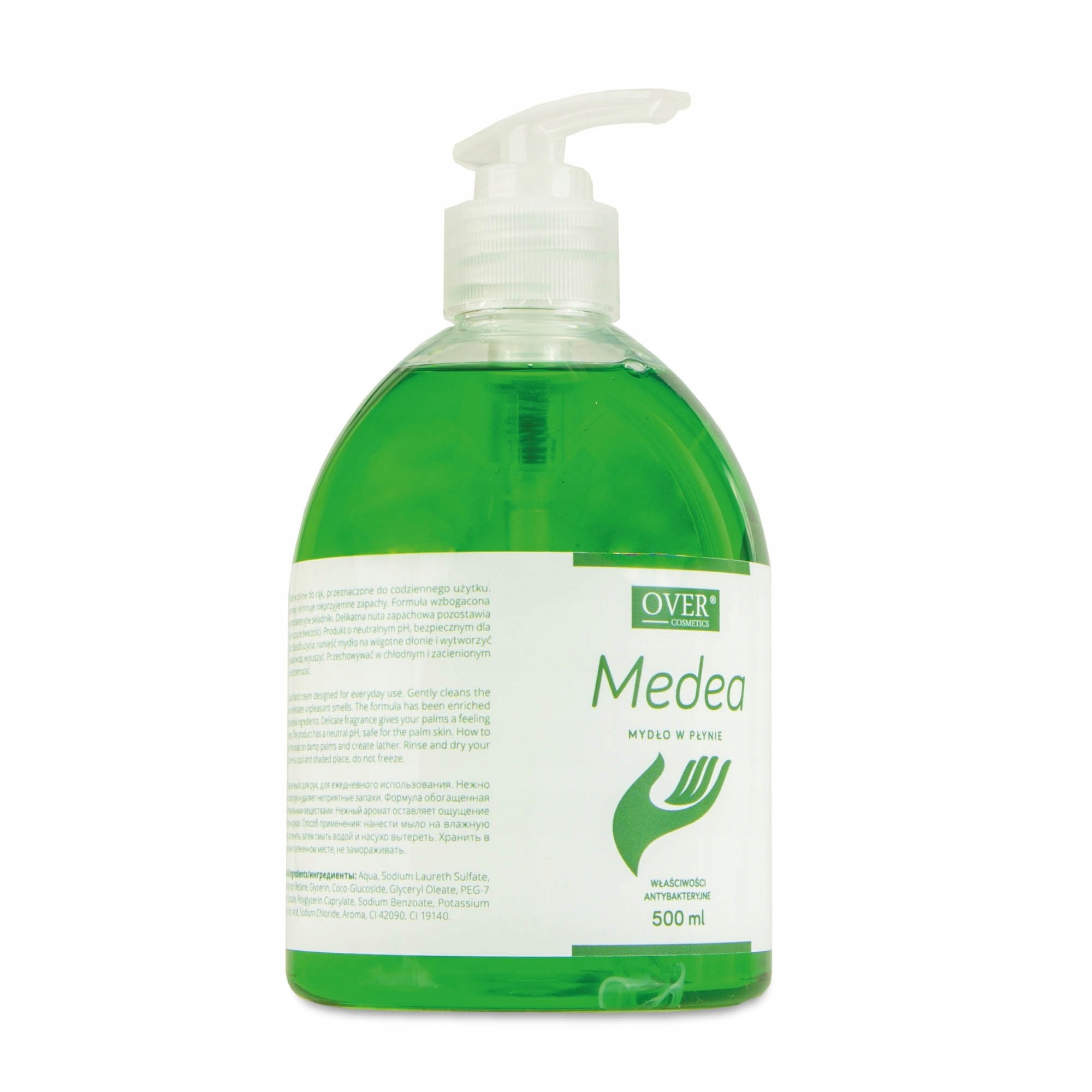 

Mydło antybakteryjne do rąk Medea Over 500ml