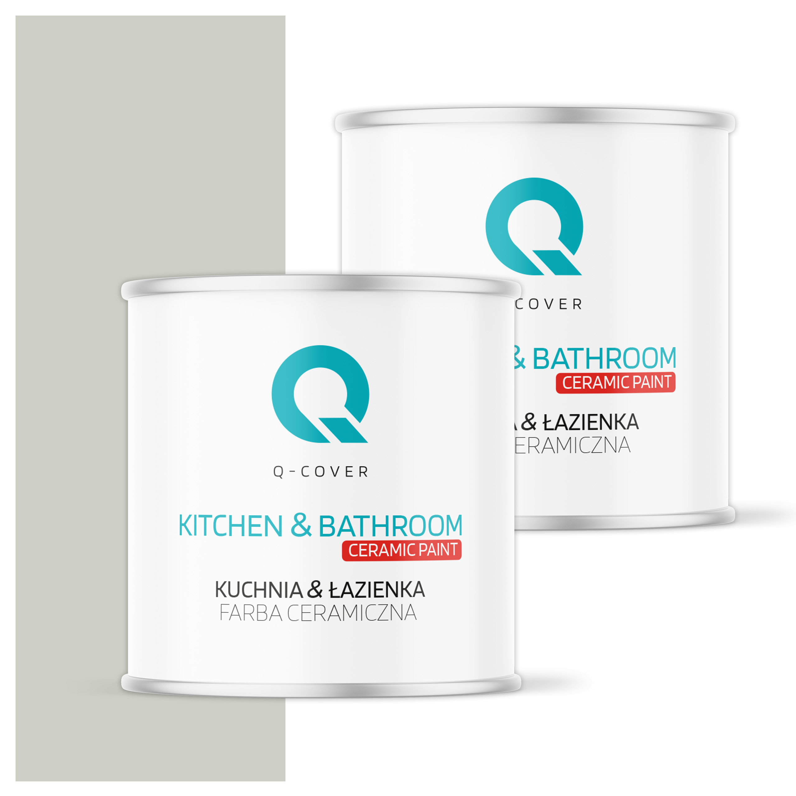 Farba do kuchyne a kúpeľne Umývateľná 2L Hlboká matná farba Khaki svetlá H1762