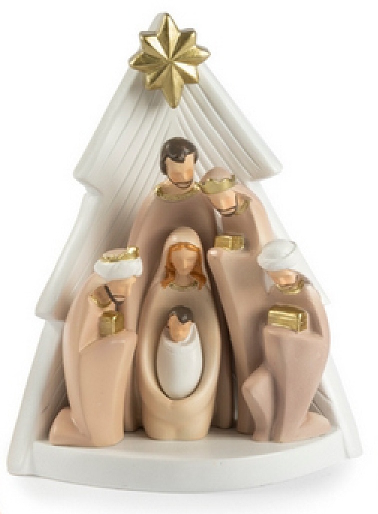 Figurka Svatá Rodina Vánoční *moderní* 16,5 CM Vánoce