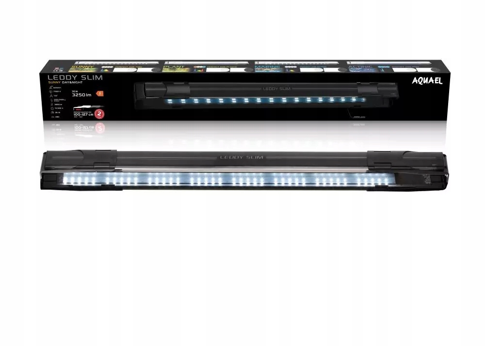 Aquael Leddy Slim 36W Sunny D&n Czarny
