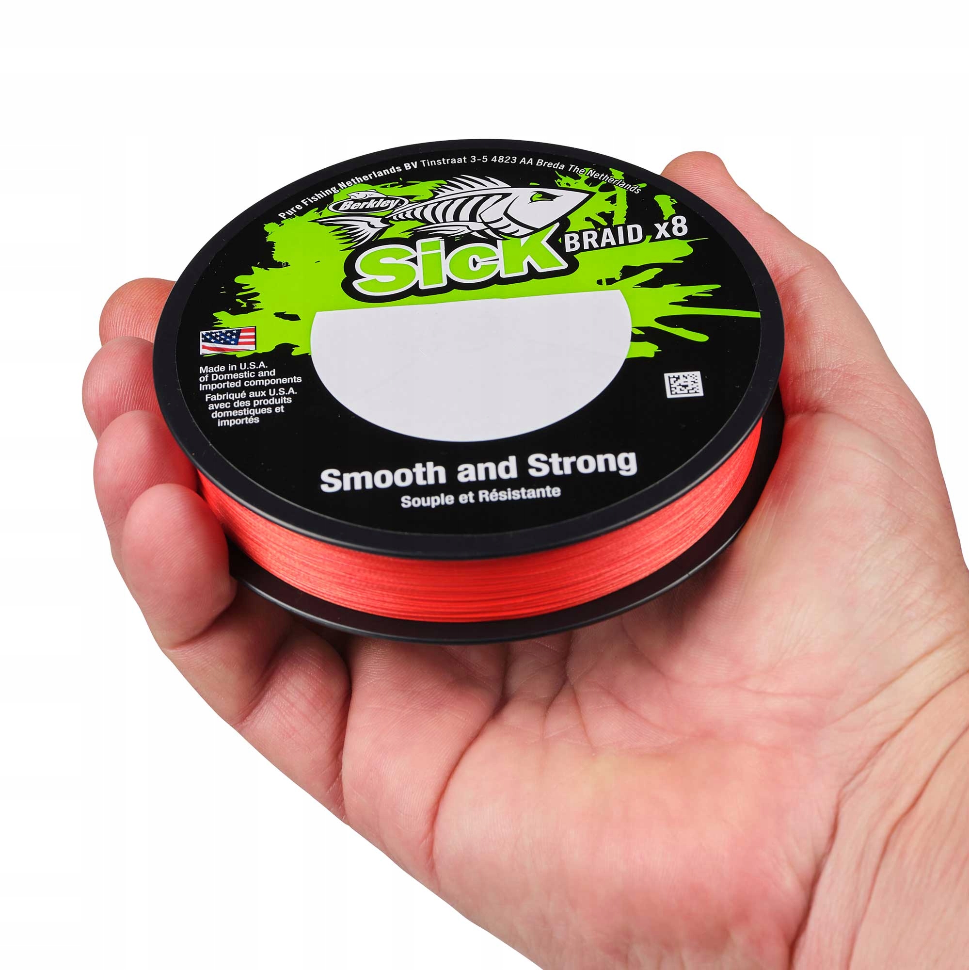 PLECIONKA BERKLEY SICK X8 RED-0,08mm Długość 150 m