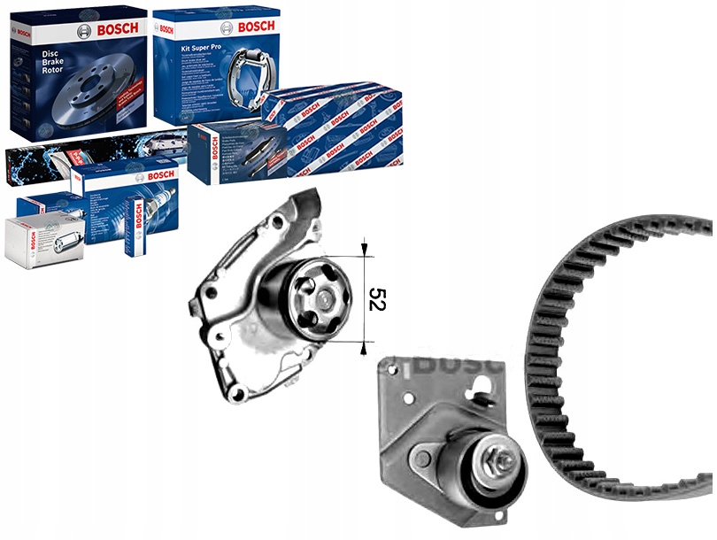 1 987 - КОМПЛЕКТ ГРМ RENAULT 1.9 DCI BOSCH