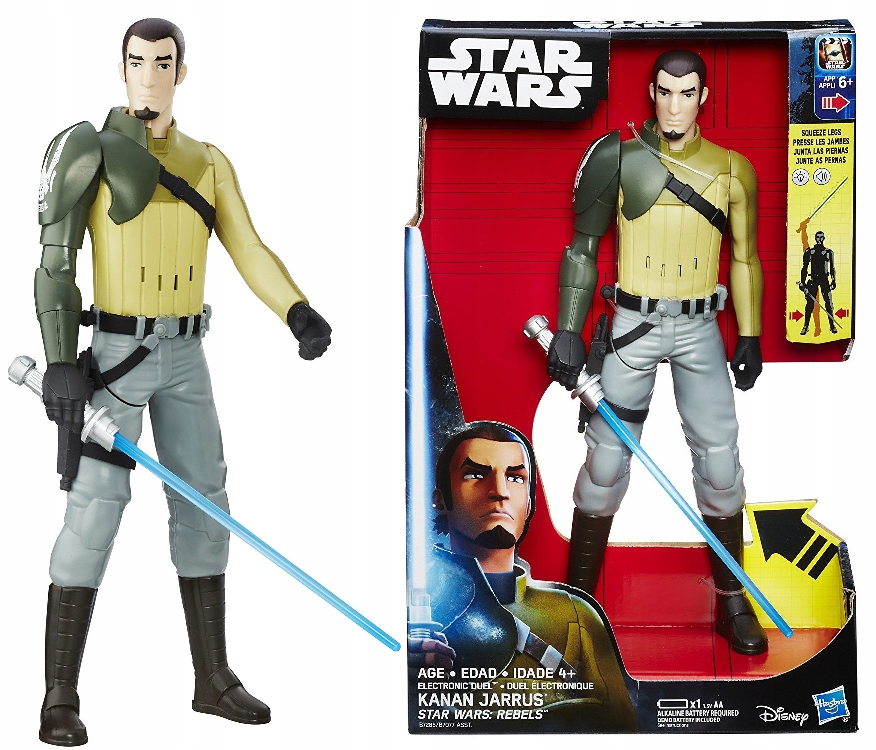 FIGÚRKA STAR WARS KANAN JARRUS 30cm SVIETI+ZVUKY