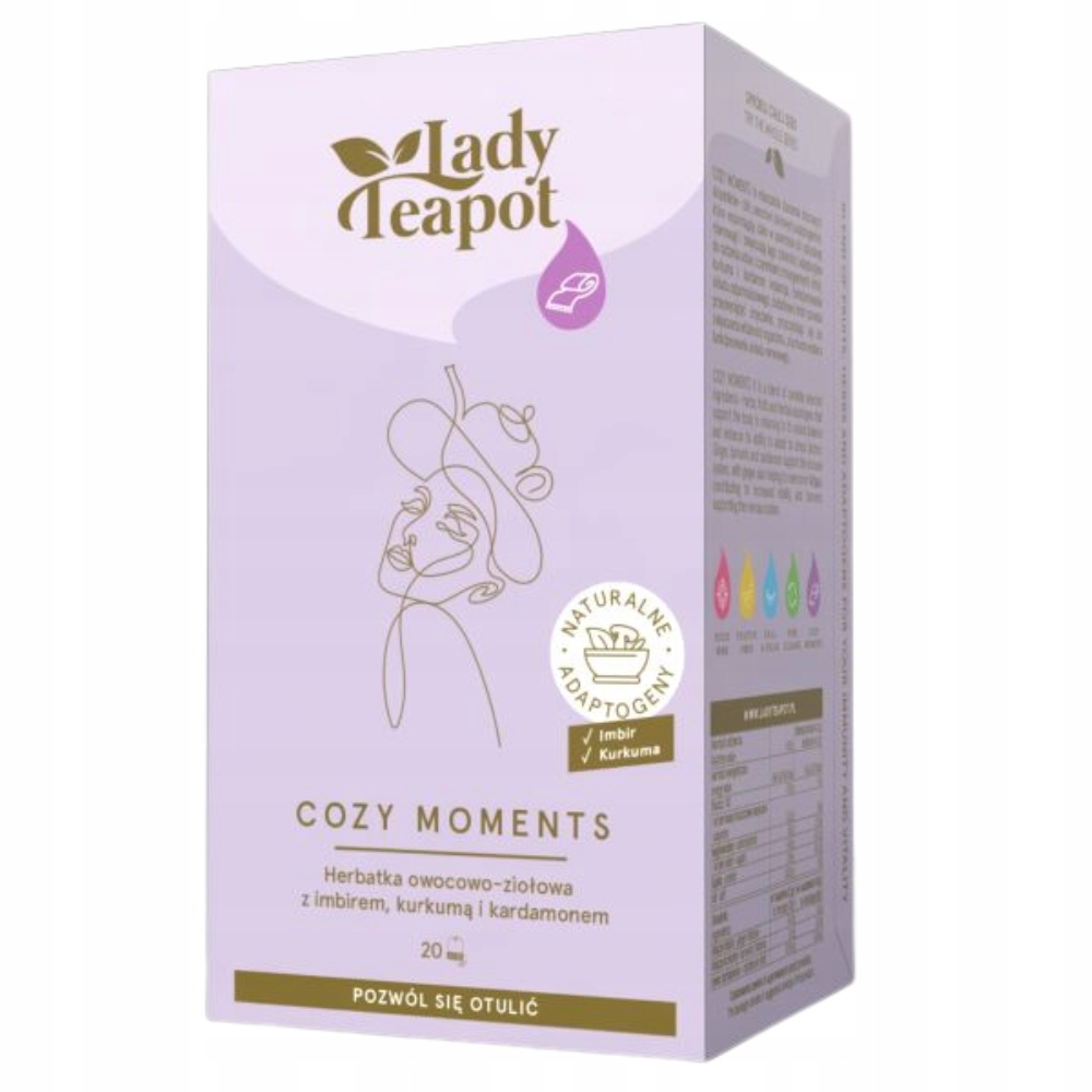 Lady Teapot Cozy Moments Čaj ovocný 20x2g 40g
