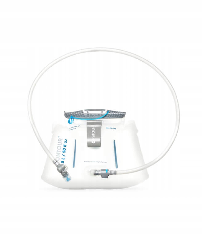 Bublifuk Hydrapak Contour 1.5 L Lumbar, clear bílý