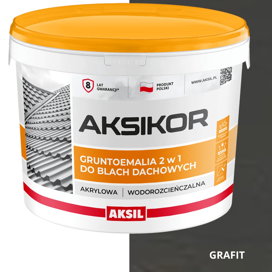 Barva Barva Grafit 7016 Na Vodní Bázi Eco 10L Aksikor