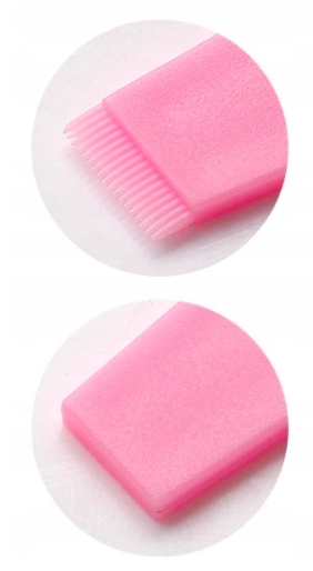 Aplikator/Grzebyk do liftingu rzęs 10szt. Różowe Stan opakowania oryginalne