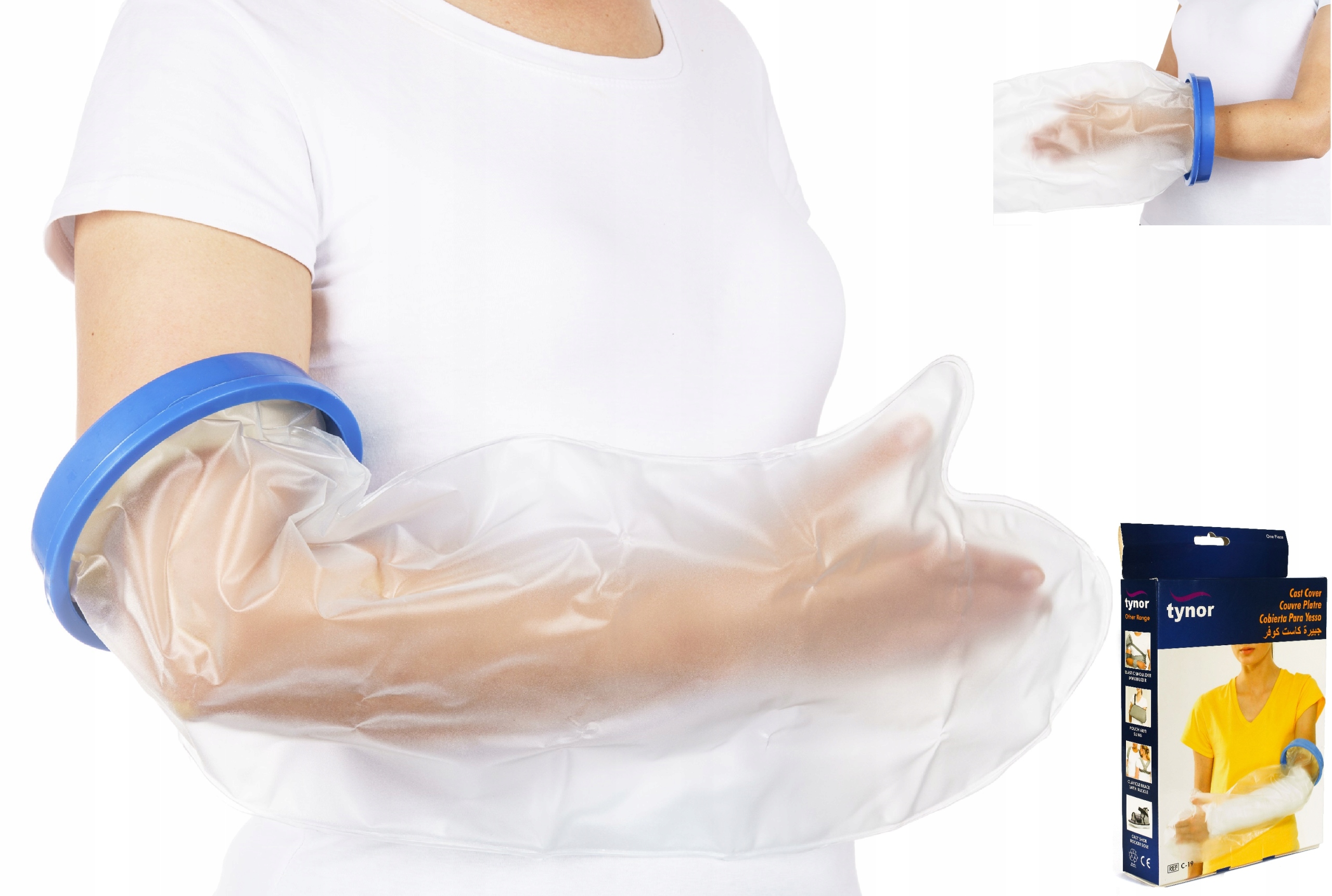 

Rękaw Kąpielowy Ochraniacz Osłona Na Gips Folia