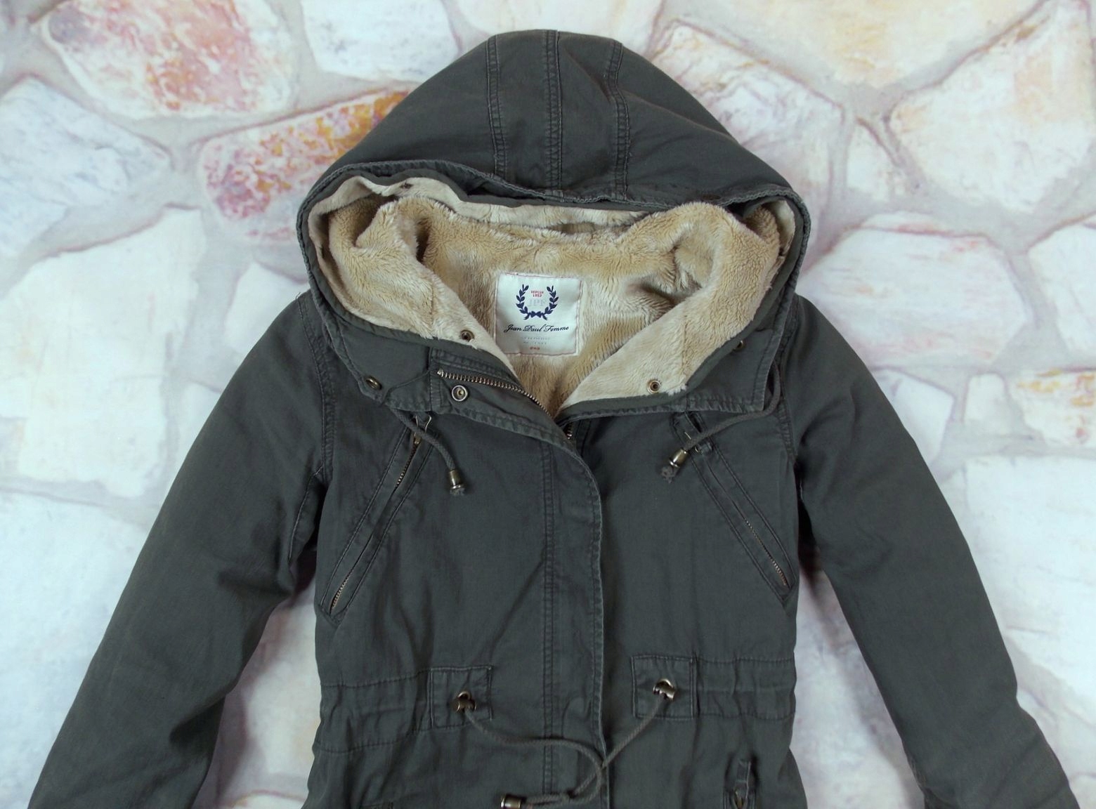 JEAN PAUL FEMME PARKA KURTKA PODPINKA S Rozmiar S