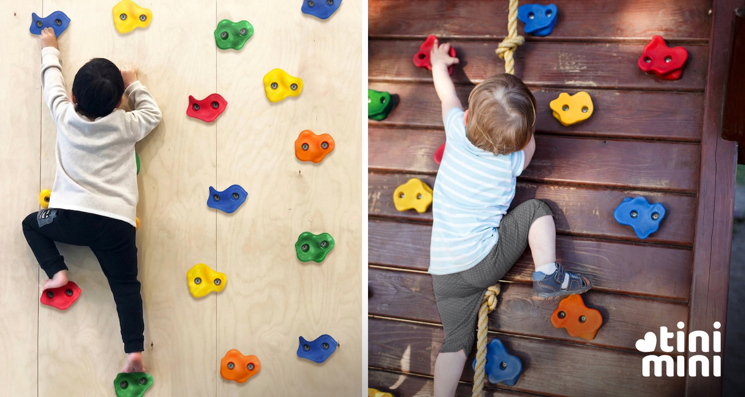 UCHWYTY DO WSPINACZKI KAMIENIE WSPINACZKOWE DLA DZIECI KOLOROWE ZESTAW 20x Bohater brak