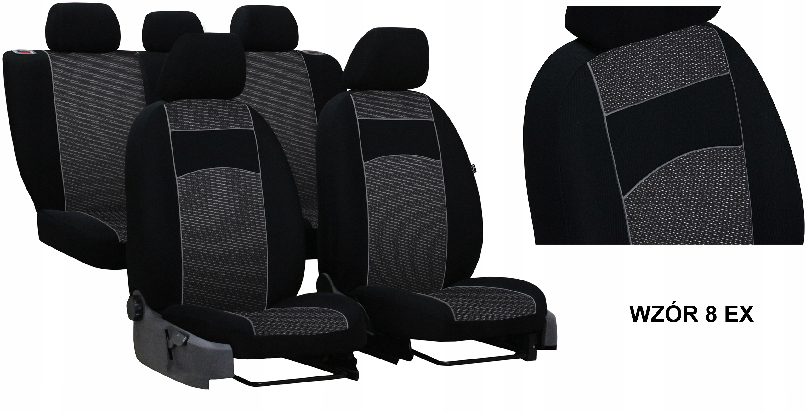 GRUBE POKROWCE MIAROWE MAZDA 5 II 7m Model Vip