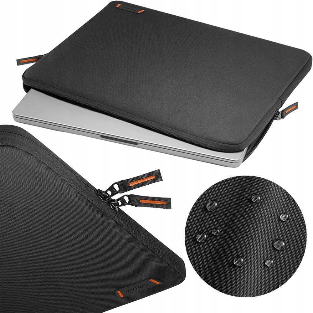 Taška na notebook 16", Spigen Basic, pouzdro, odolné, štíhlé, lehké pouzdro