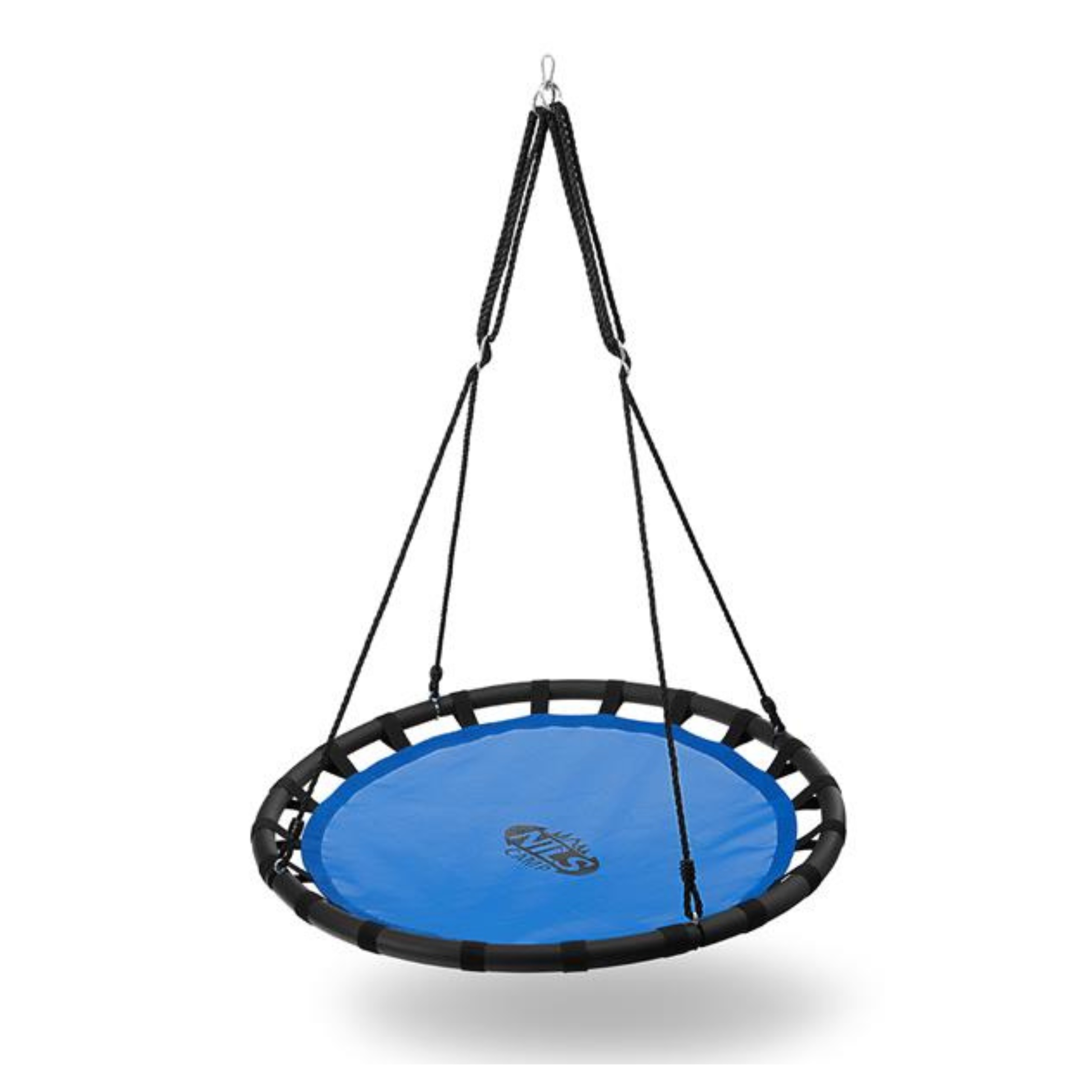 Bocianie gniazdo huśtawka śr.110cm do 150kg dziecięca Nils niebieska