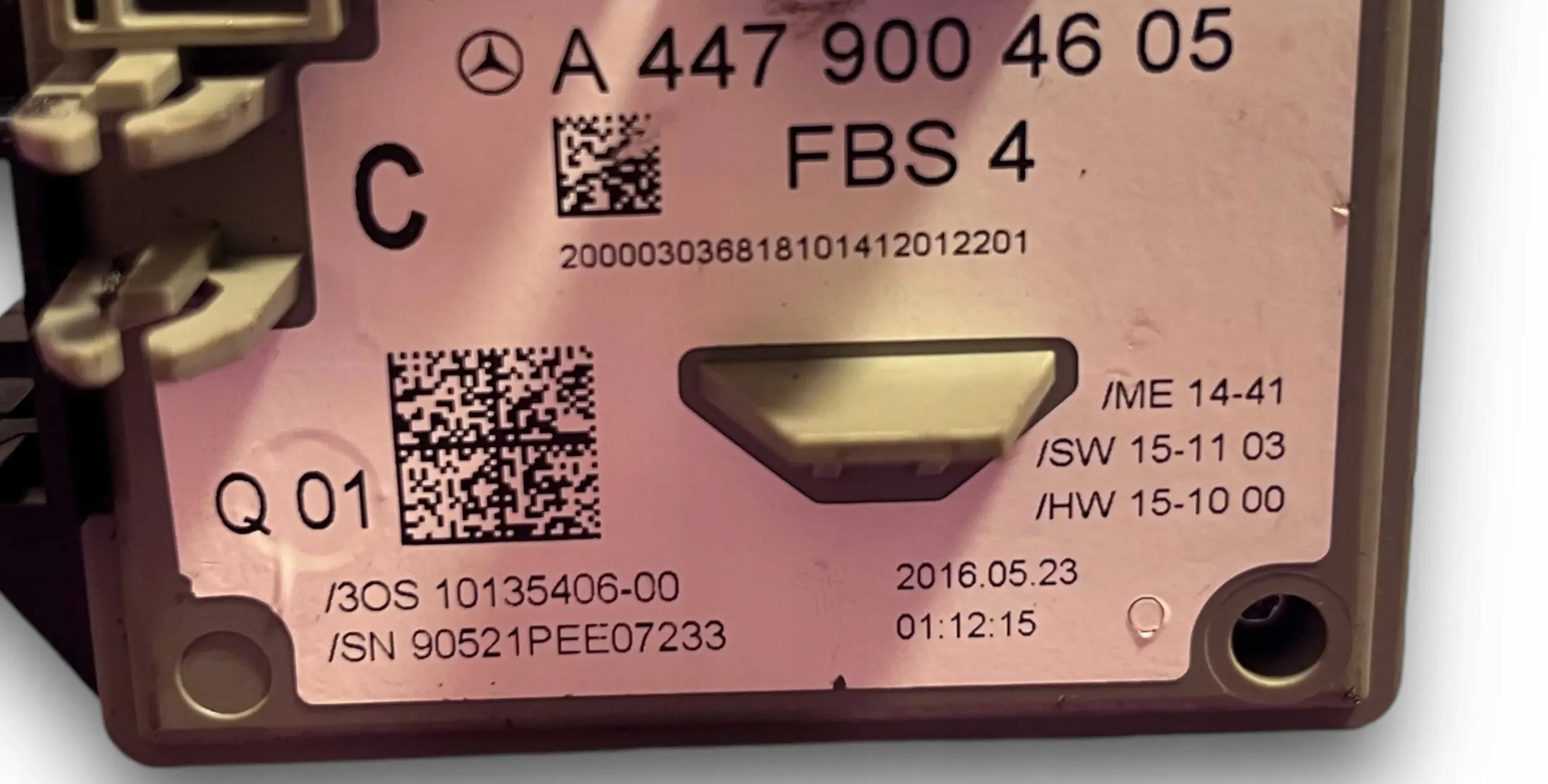 MERCEDES V KLASA W447 ignition 4479004605 @M