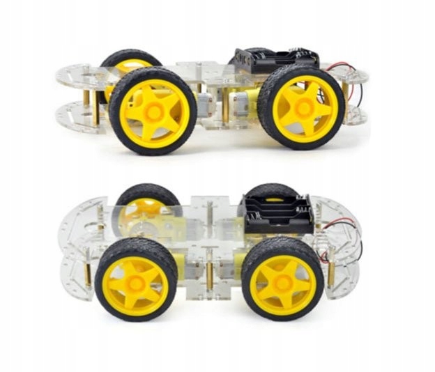 PLatforma robota Podwozie robota 4WD - 4 silniki z enkoderami
