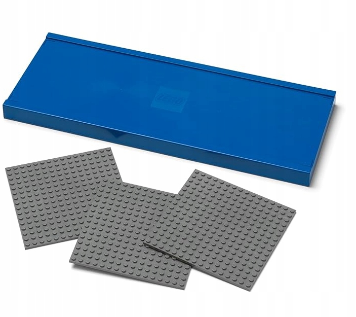 Lego Nástěnná Police Se 3 Konstrukčními Dlaždicemi Modrá 40130801