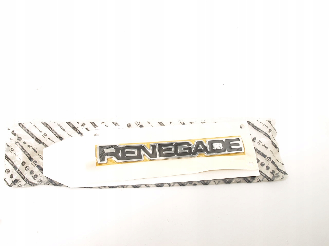 Jeep Renegade logo emblemat napis na drzwi chrom 52005058