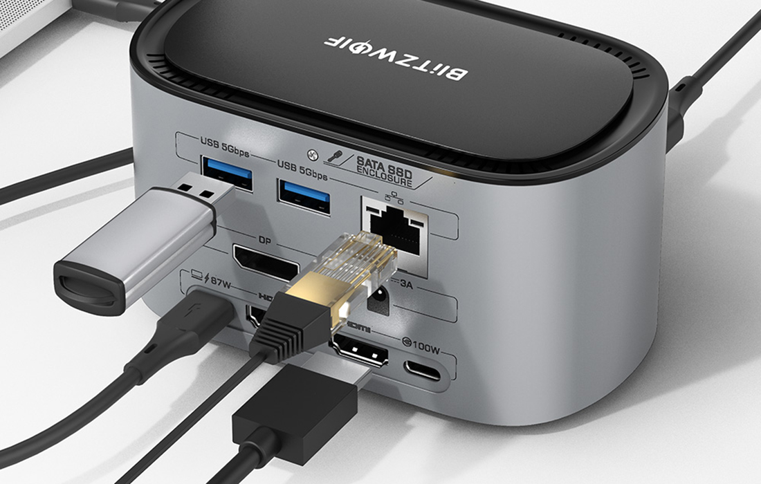 BLITZWOLF STACJA DOKUJĄCA HUB 14W1 ROZDZIELACZ USB-C PD SZYBKIE ŁADOWANIE Informacje o bezpieczeństwie CE