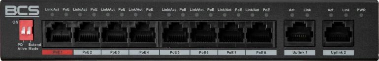 PoE Switch Bcs Line Bcs -L-SP0802G(2)
